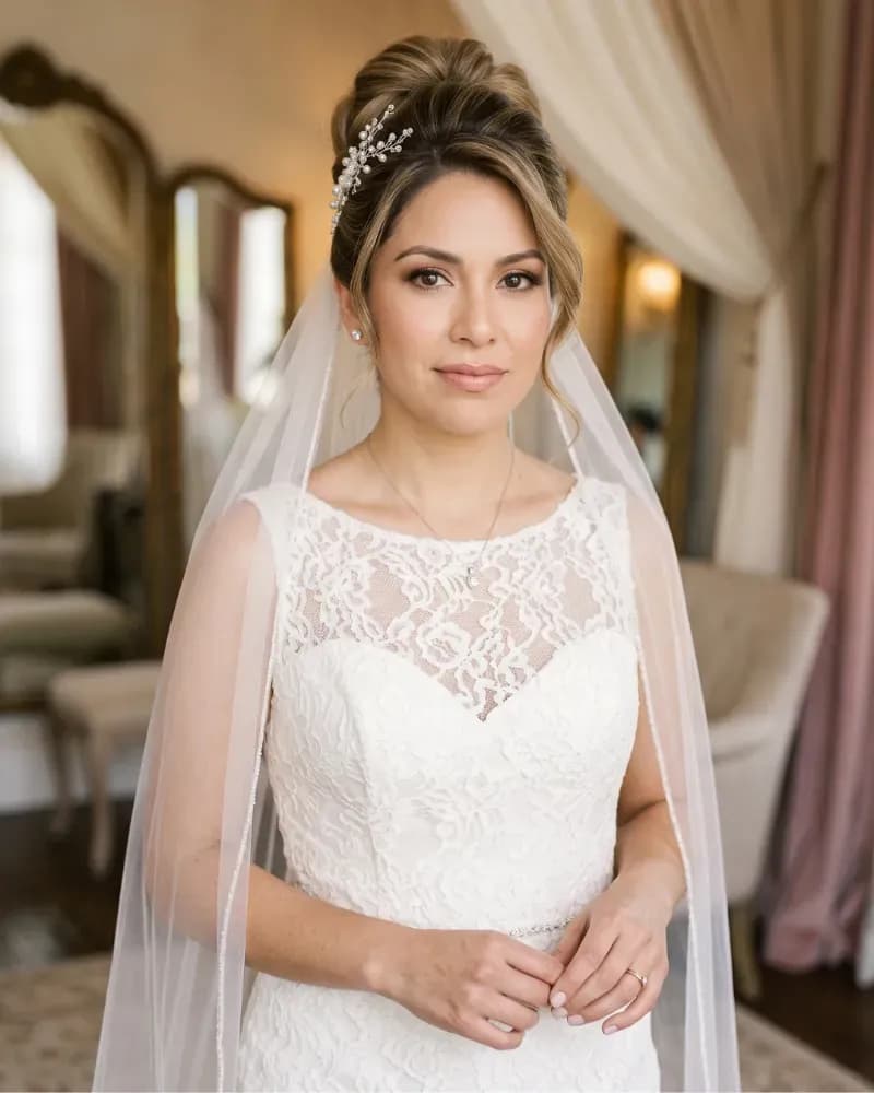 Maquillaje y Peinado Novia